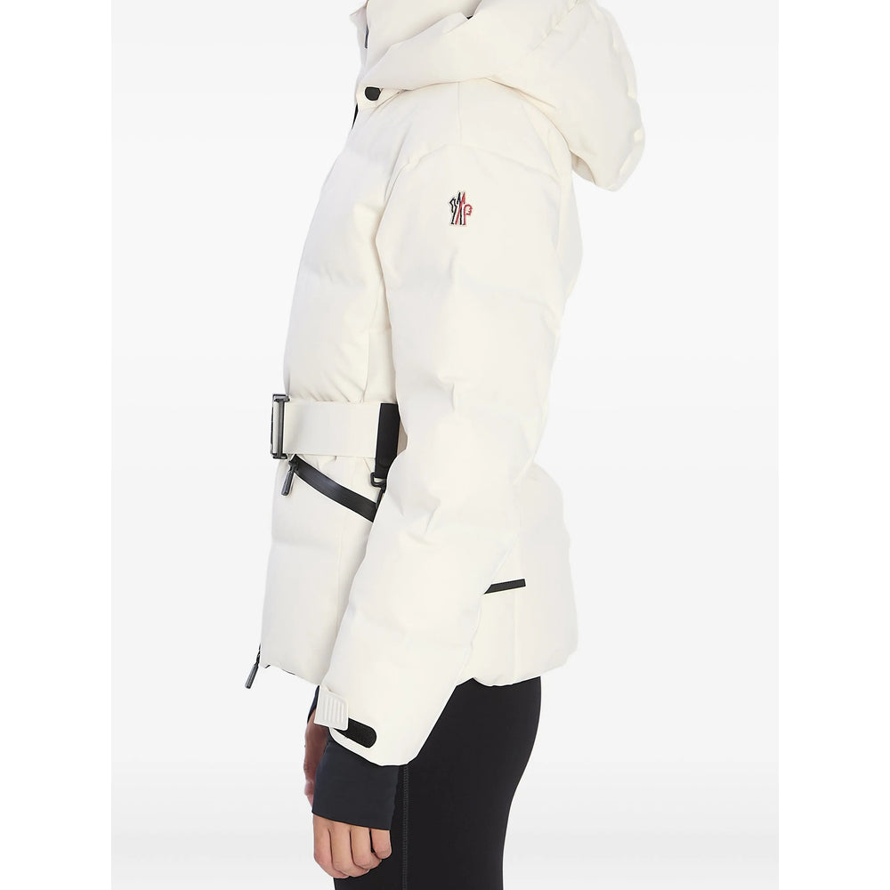 Moncler Grenoble White Skiwear - Ski Jackets Women MONCLER GRENOBLE