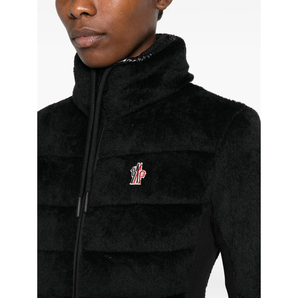 Moncler Grenoble Black Jackets - Faux Fur & Shearling Jackets Women MONCLER GRENOBLE