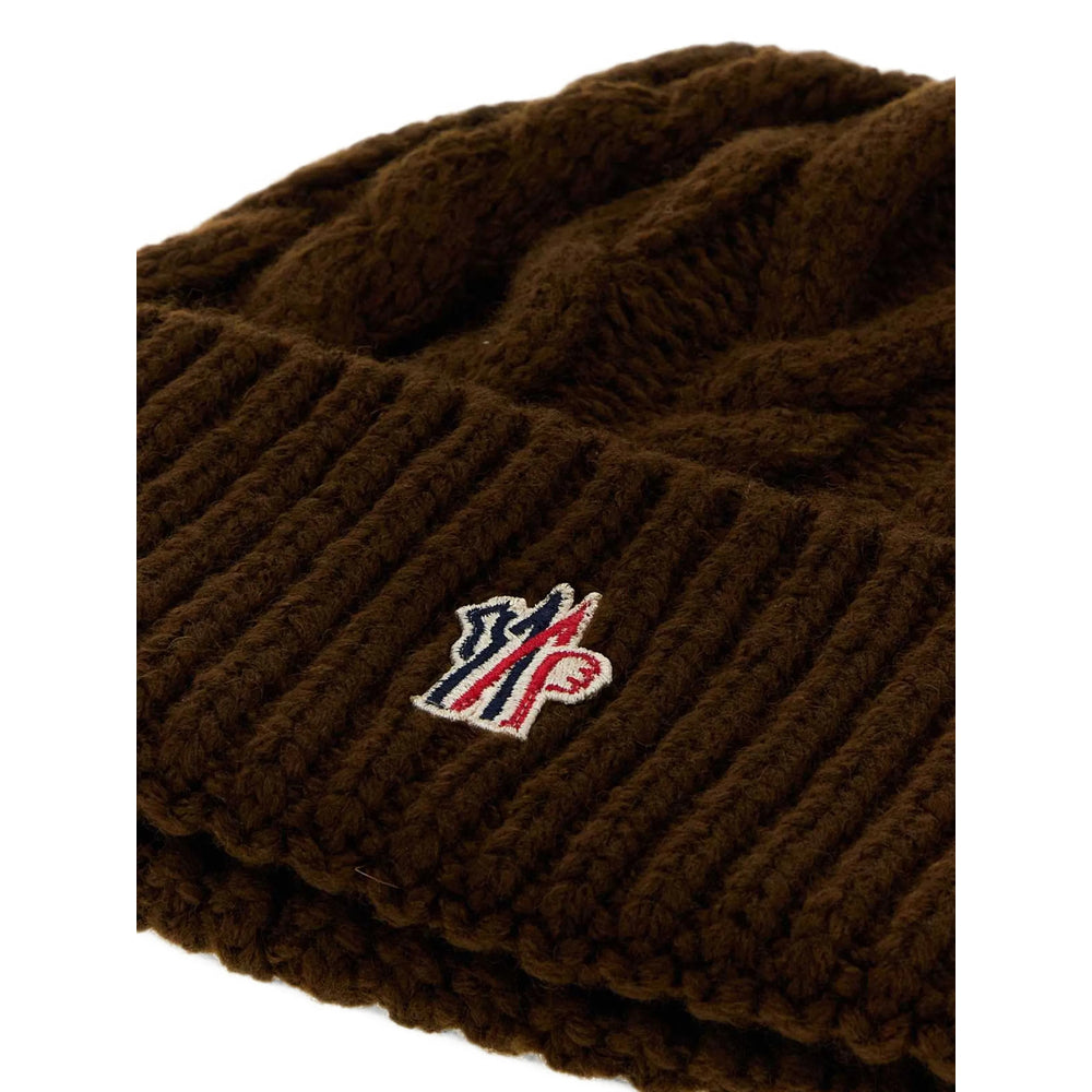Moncler Grenoble Brown Hats Women MONCLER GRENOBLE
