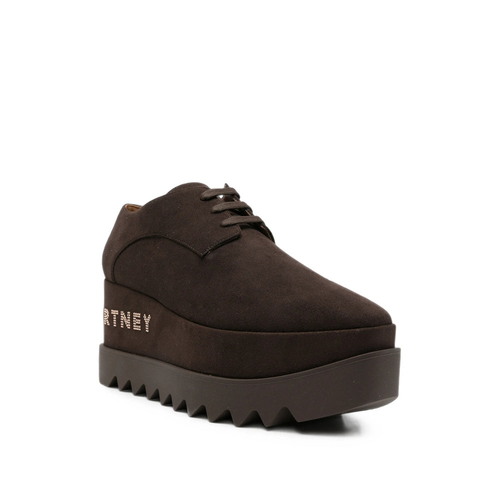 Stella Mccartney Brown Derby & Oxford Shoes Women STELLA MCCARTNEY