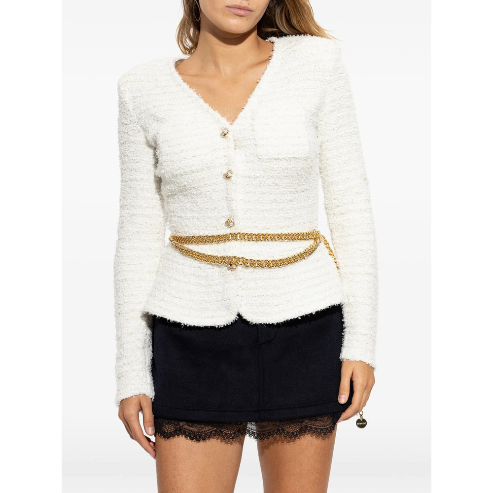 Self-Portrait White Jackets - Tweed Jackets Women SELF-PORTRAIT