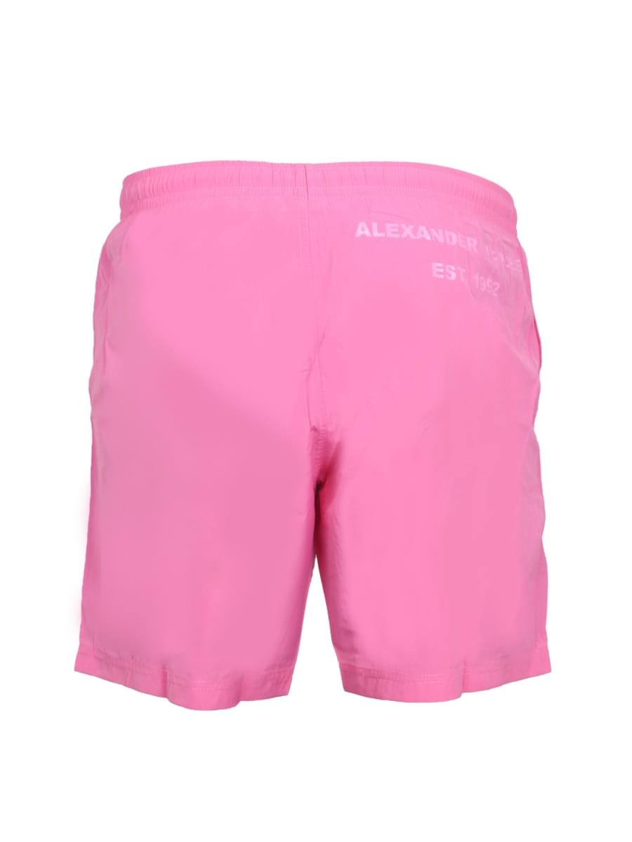 Alexander Mcqueen Men Logo Print Swimsuit ALEXANDER MCQUEEN