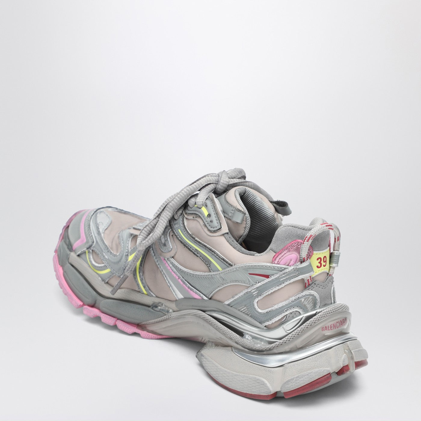Balenciaga Runner 2.0 Grey/Yellow/Pink Sneakers Women BALENCIAGA