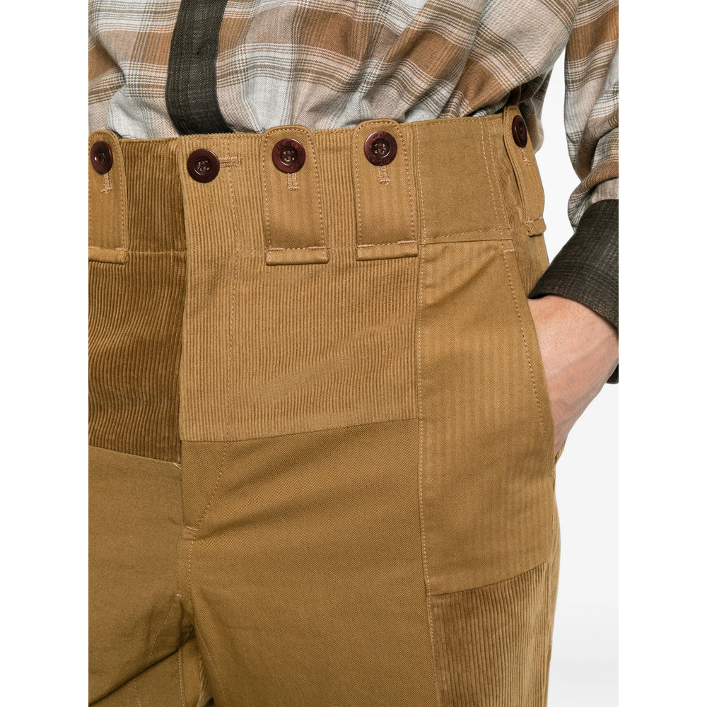 Junya Watanabe Brown Trousers - Regular & Straight-Leg Trousers Men JUNYA WATANABE