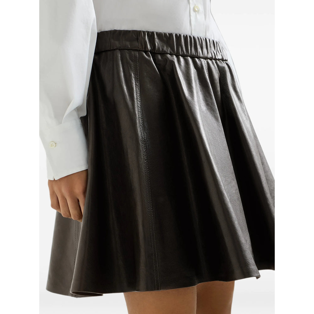 Brunello Cucinelli Brown Skirts - A-Line Skirts Women BRUNELLO CUCINELLI