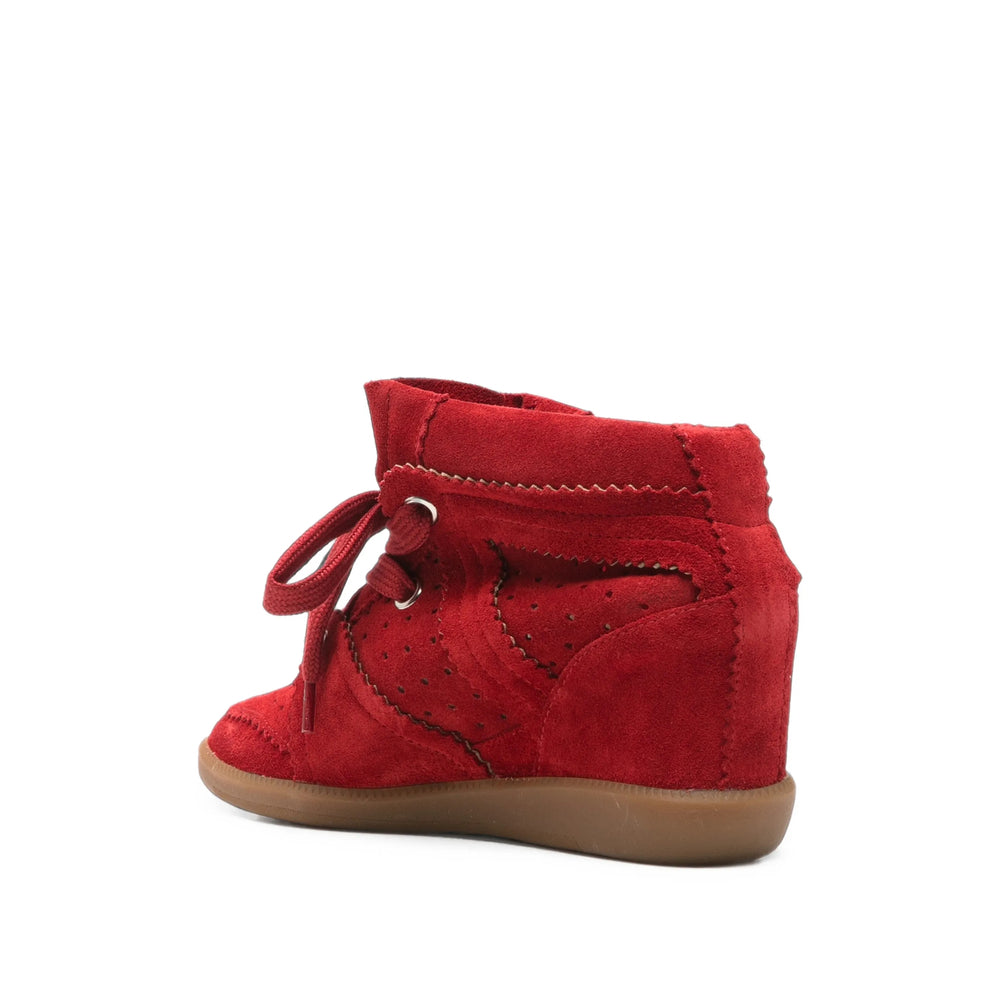 Isabel Marant Red Trainers Women ISABEL MARANT