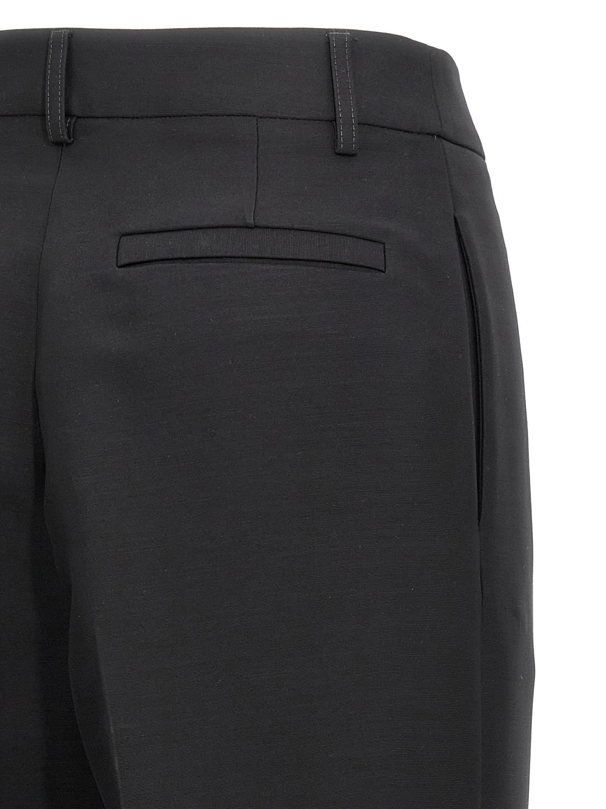 Ferragamo Women Stretched Pleated Trousers FERRAGAMO