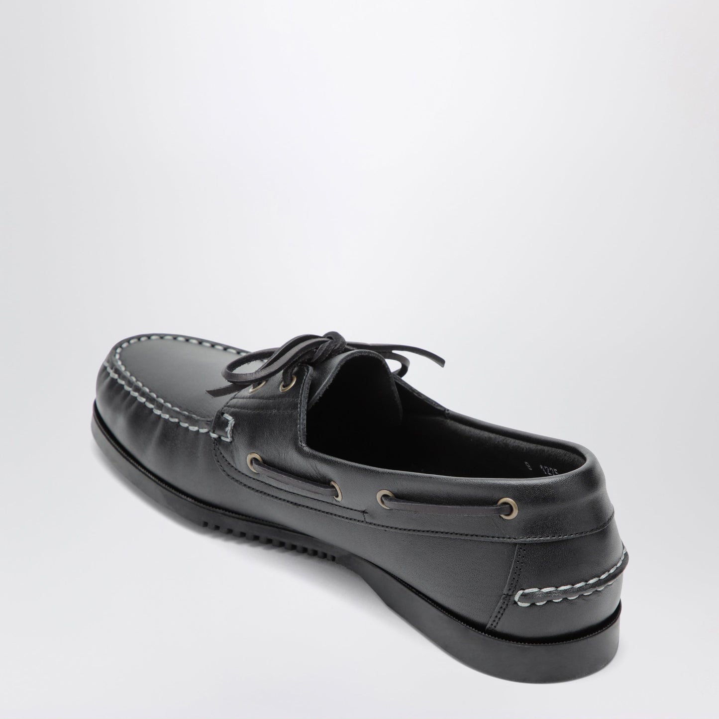 Paraboot Black Barth Loafers In Leather Men PARABOOT