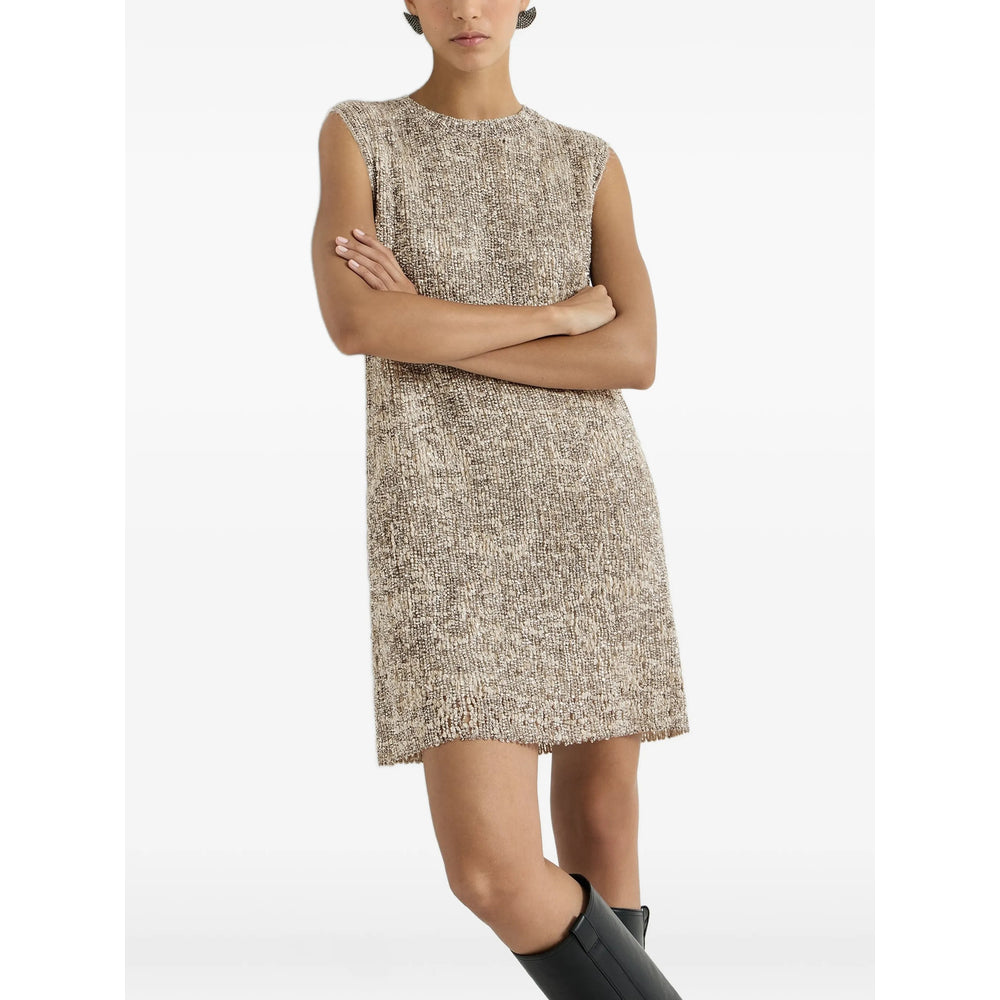 Brunello Cucinelli Neutrals Dresses - Evening Dresses Women BRUNELLO CUCINELLI