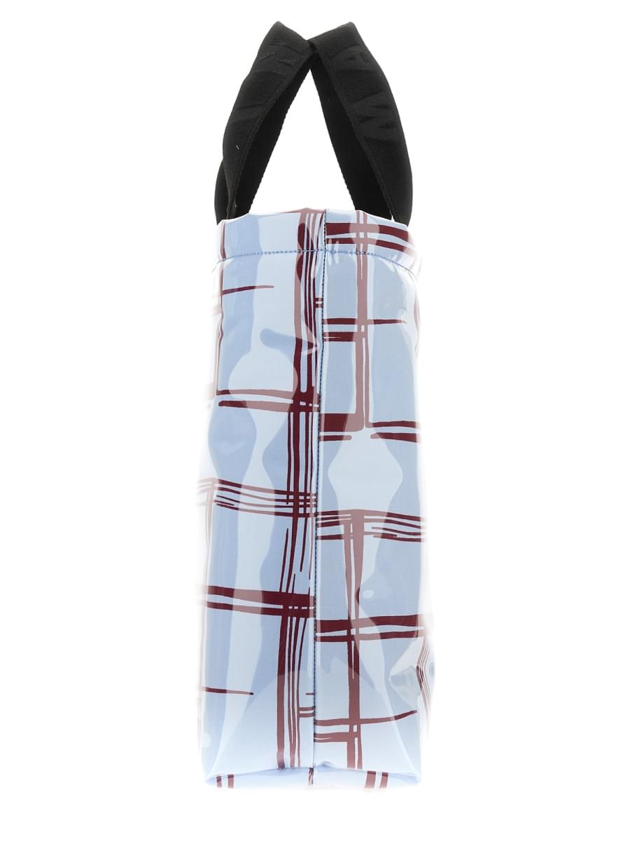 Marni Men Coated Canvas Tote Bag MARNI