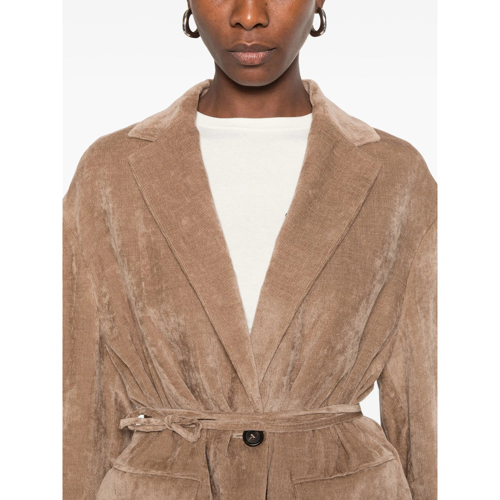Brunello Cucinelli Neutrals Jackets - Blazers Women BRUNELLO CUCINELLI