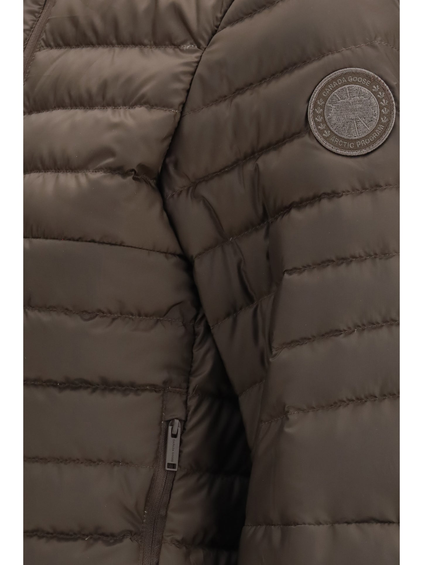 Canada Goose Women Aethera Tonal Label Hooded Jacket CANADA GOOSE