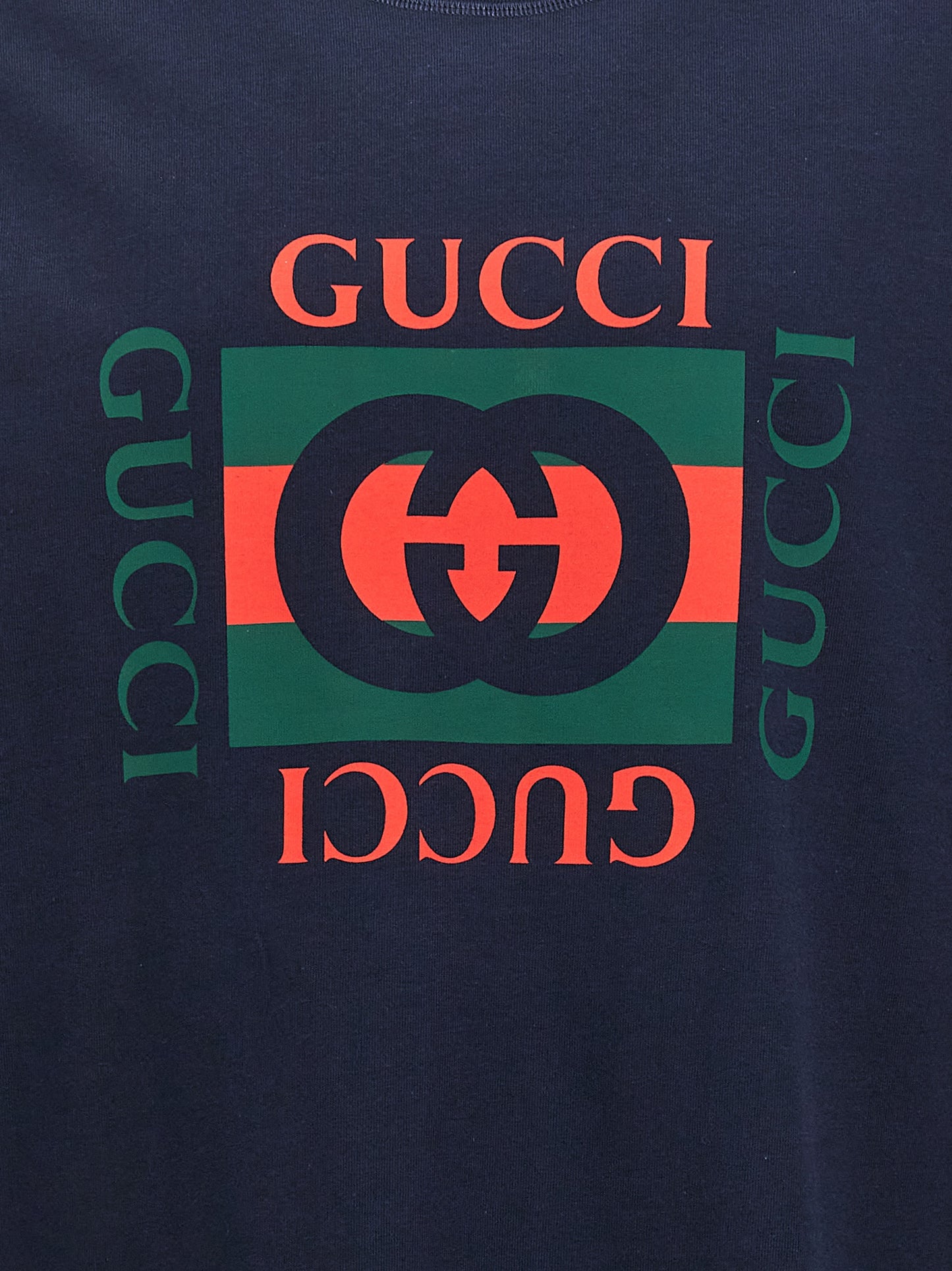 Gucci Men Logo Print T-Shirt GUCCI
