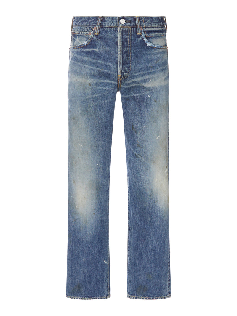 Visvim Men Vintage Blue Straight Leg Jeans VISVIM