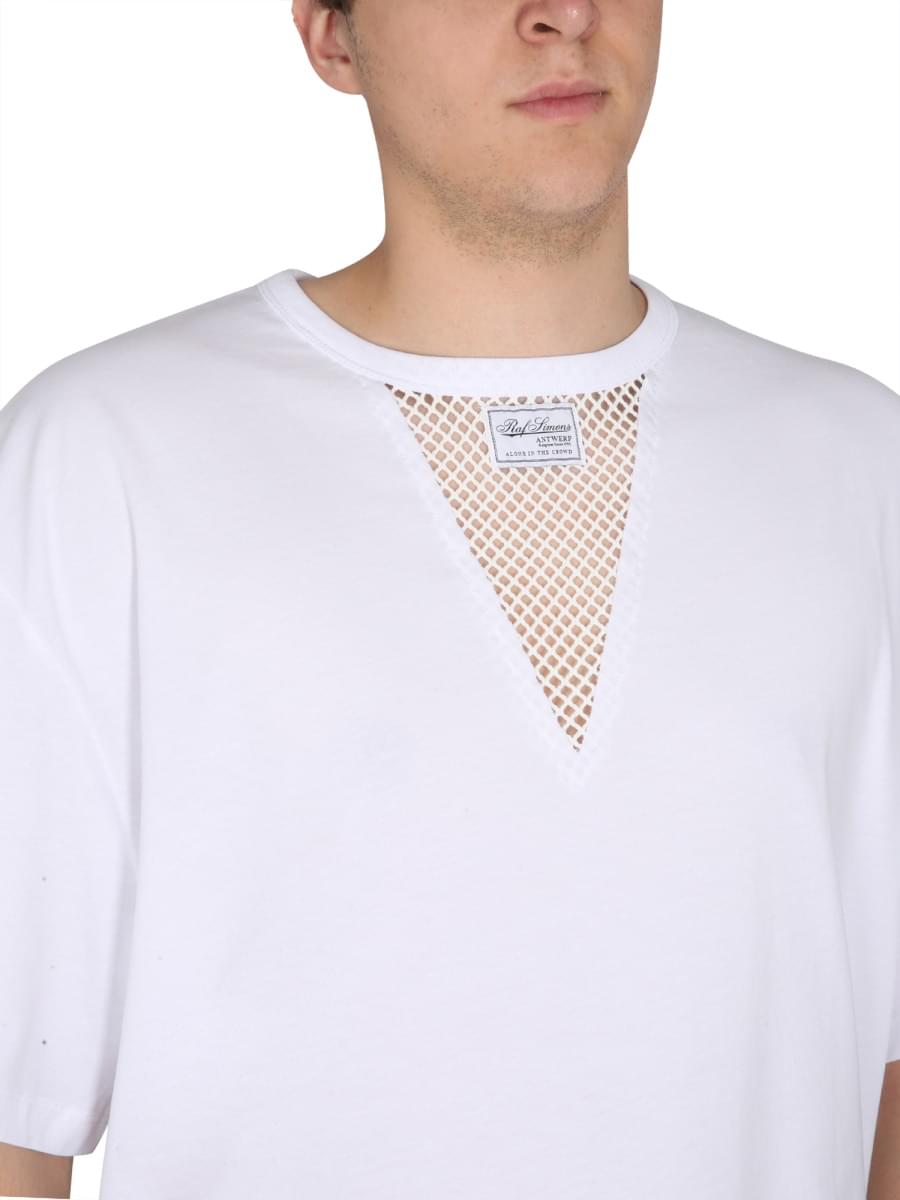 Raf Simons Men T-Shirt With Logo RAF SIMONS
