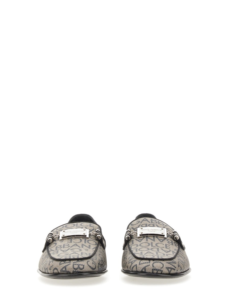 Dolce & Gabbana Men Jacquard Slipper DOLCE & GABBANA