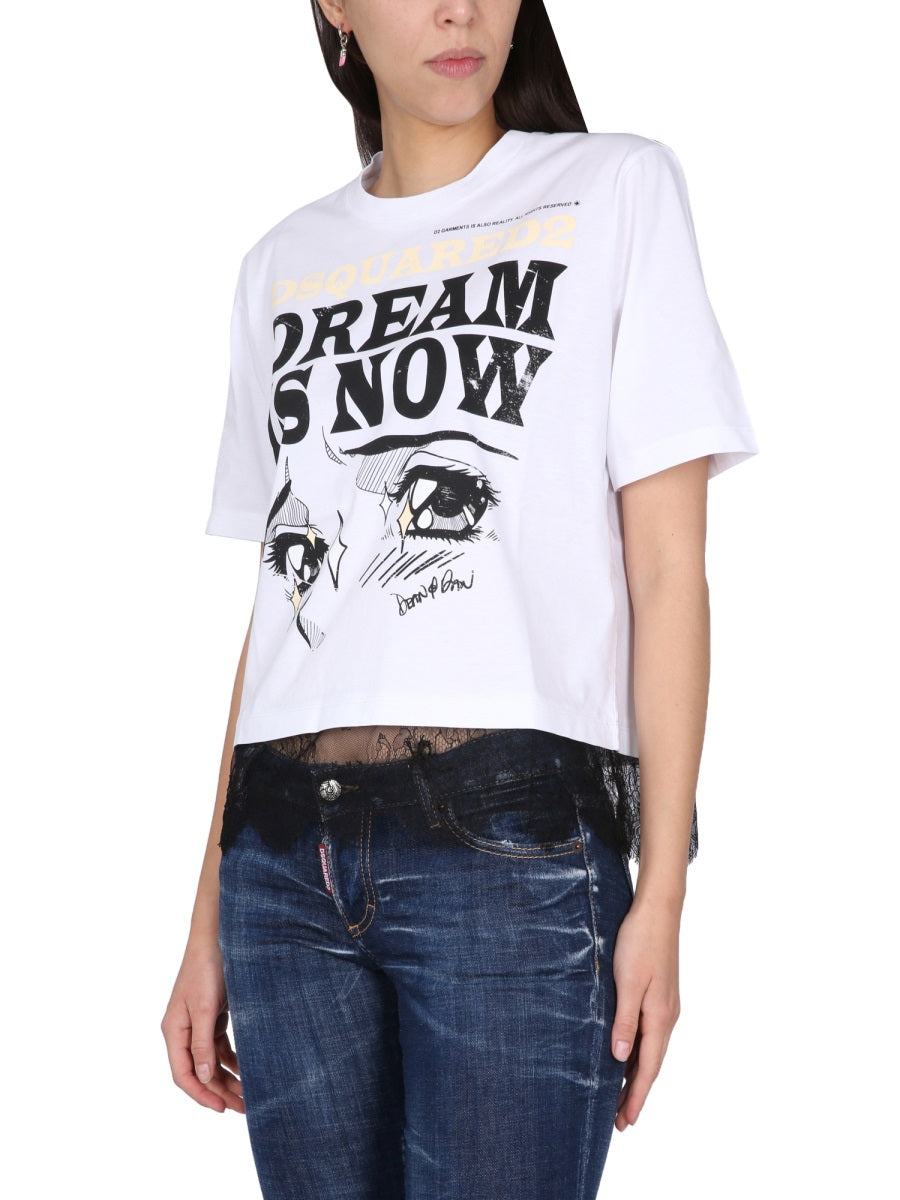 Dsquared2 Women T-Shirt With Logo DSQUARED2