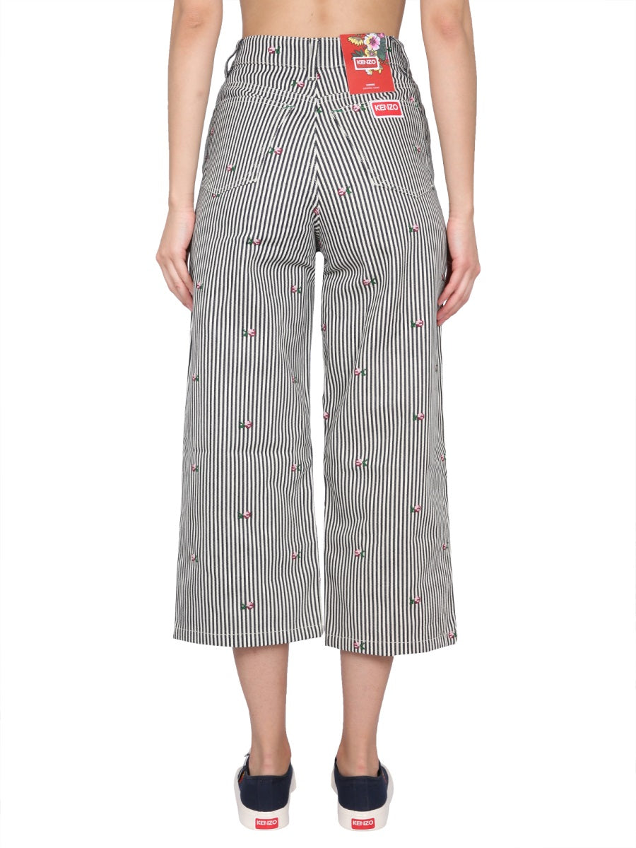 Kenzo Women Cropped Fit Jeans KENZO