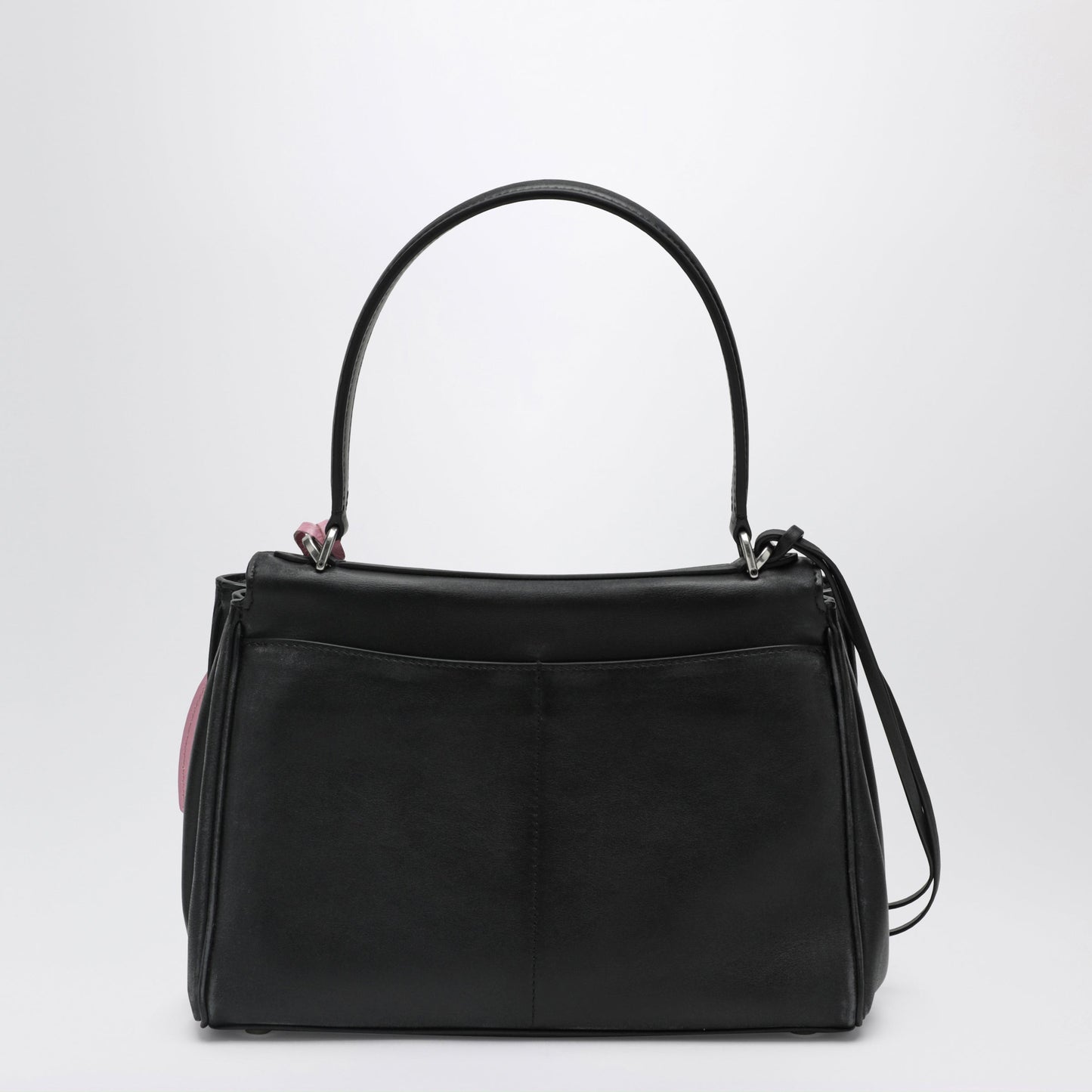 Balenciaga Small Black Rodeo Bag In Smooth Calf Leather With Charm Women BALENCIAGA