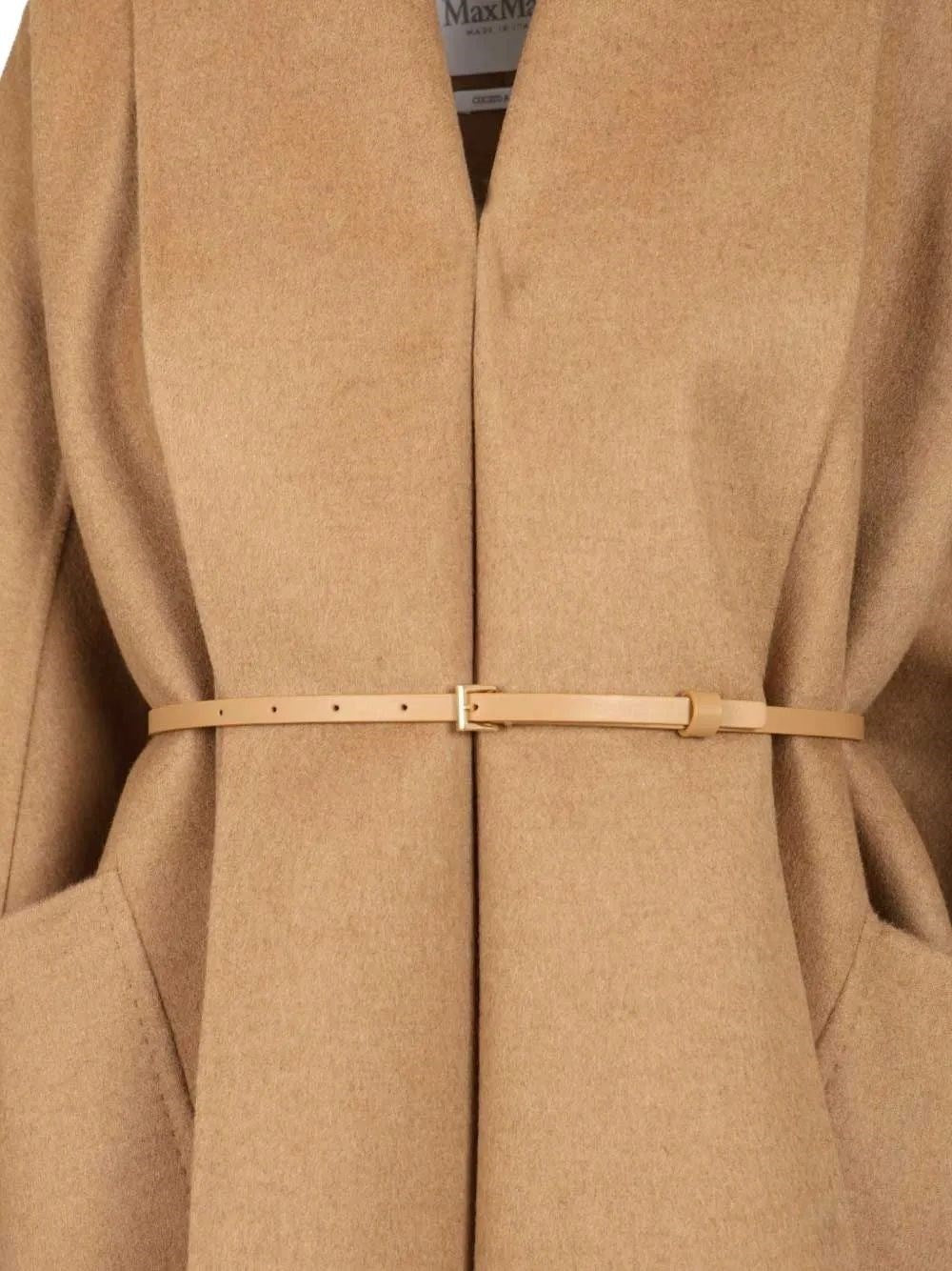 Max Mara Women Camel Cardigan Coat MAX MARA