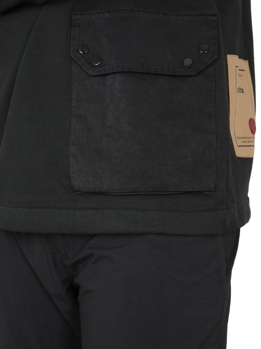Ten C Men Cotton Sweatshirt TEN C