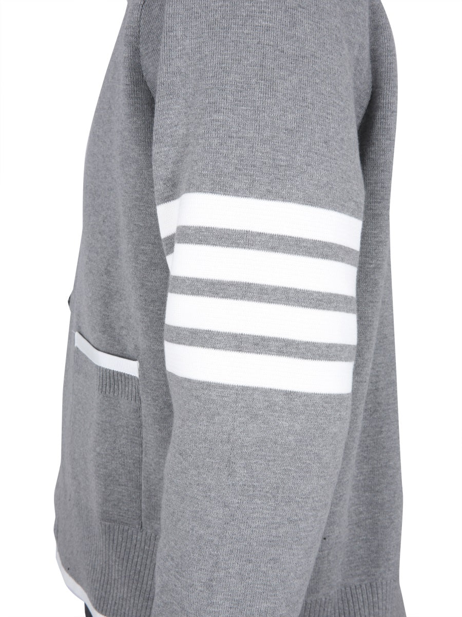 Thom Browne Men 4Bar Stripe Cardigan THOM BROWNE
