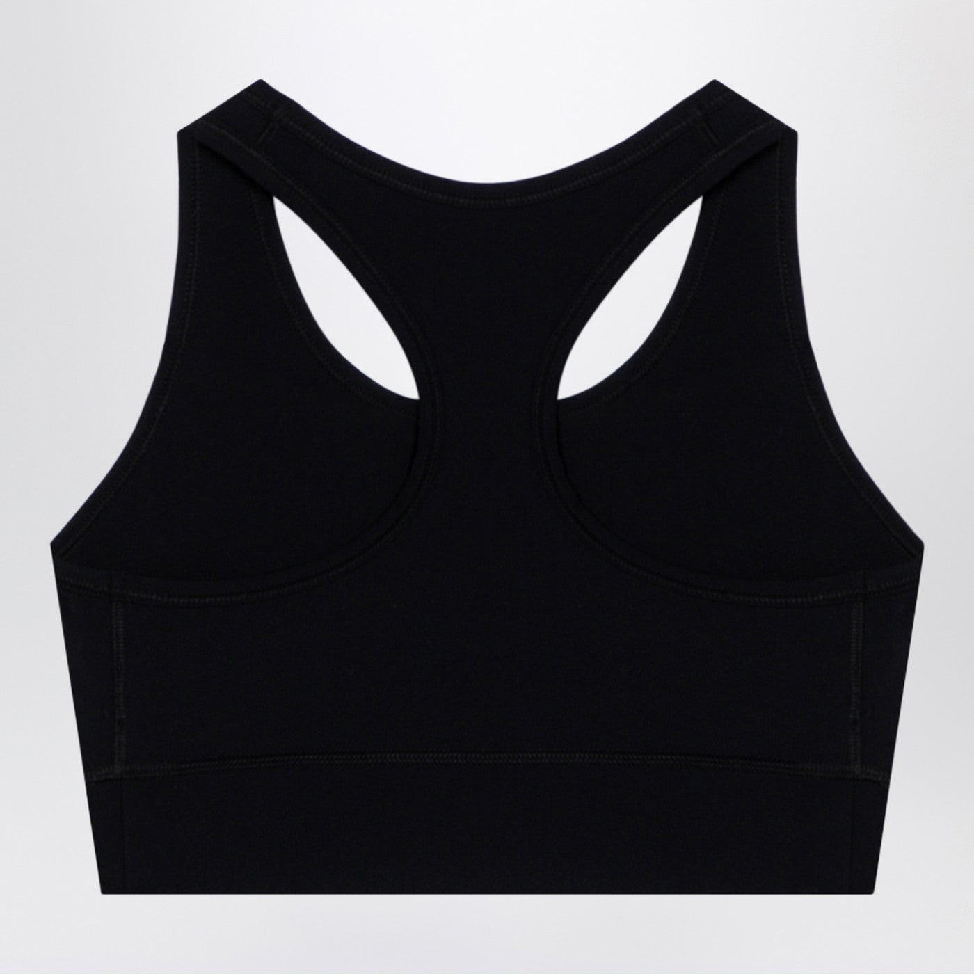 Balenciaga Black Activewear Sleeveless Top In Matt Nylon Blend Women BALENCIAGA