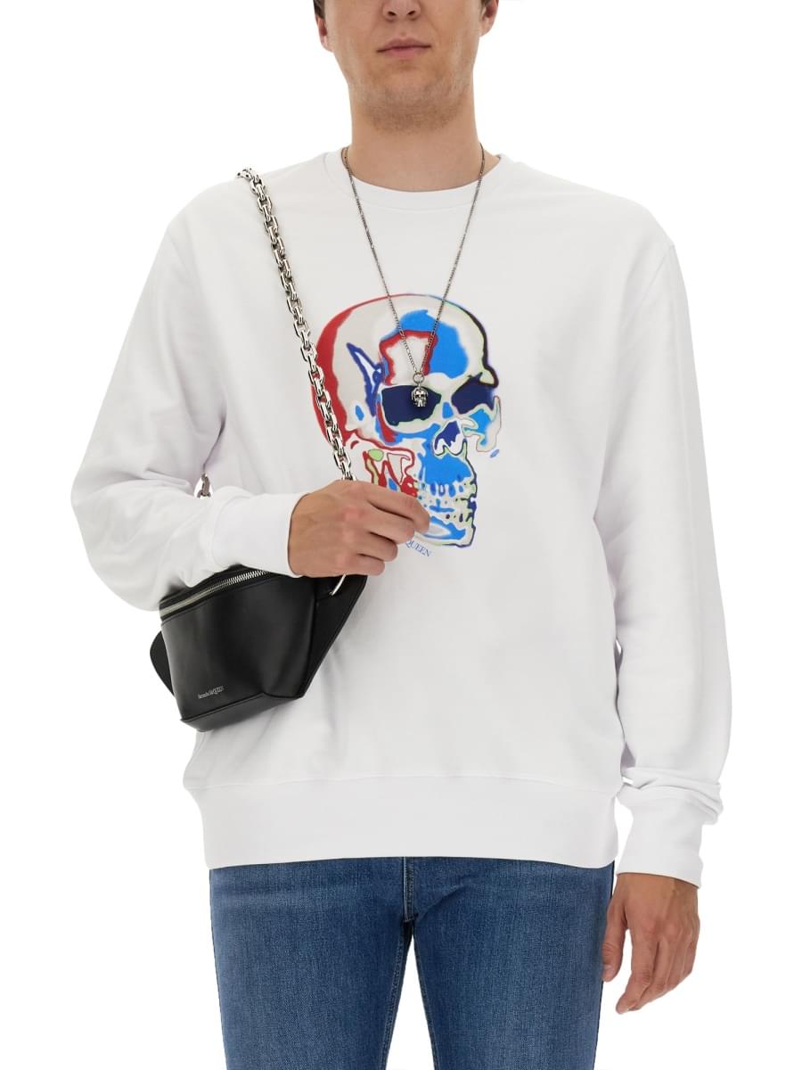Alexander Mcqueen Men Skull Sweatshirt ALEXANDER MCQUEEN
