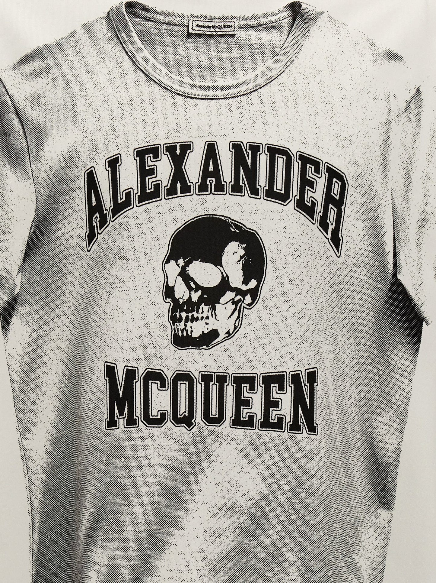 Mcqueen Men Logo Print T-Shirt ALEXANDER MCQUEEN