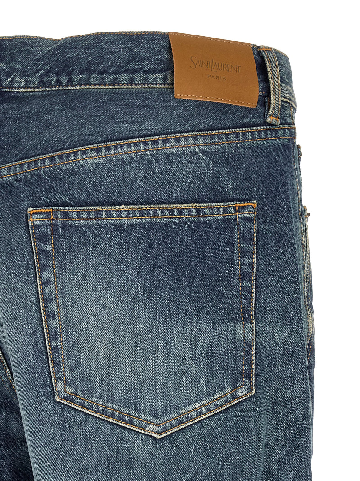 Saint Laurent Men Straight Leg Jeans SAINT LAURENT