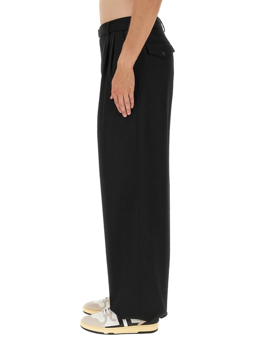 Lanvin Men Wide Leg Pants LANVIN