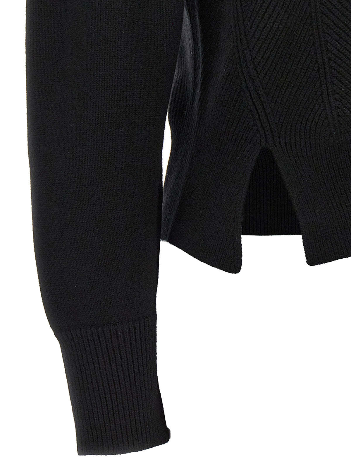 Mcqueen Women 'Chevron Corset' Sweater ALEXANDER MCQUEEN