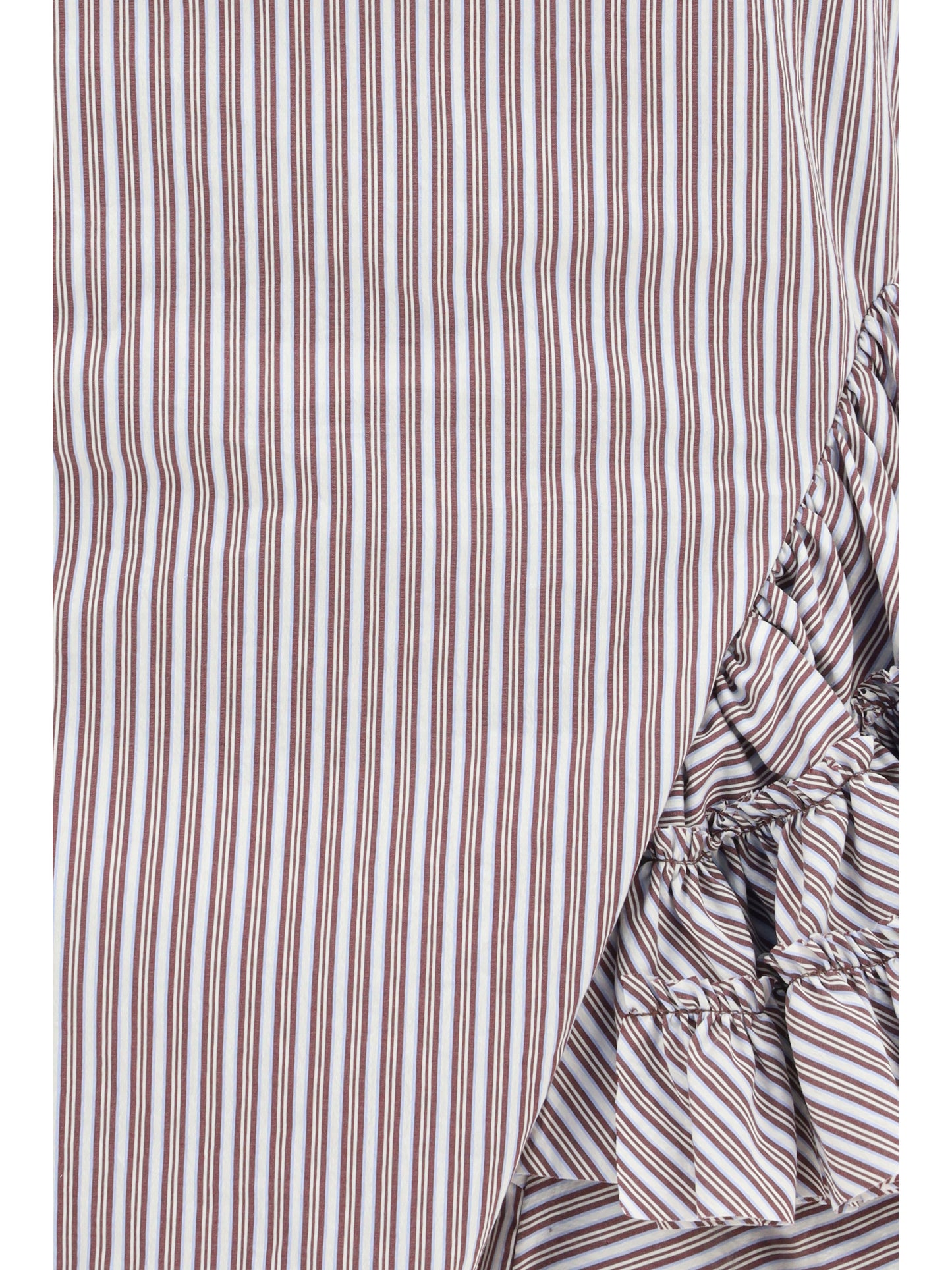 Dries Van Noten Women Striped Ruffled Peplum Top DRIES VAN NOTEN