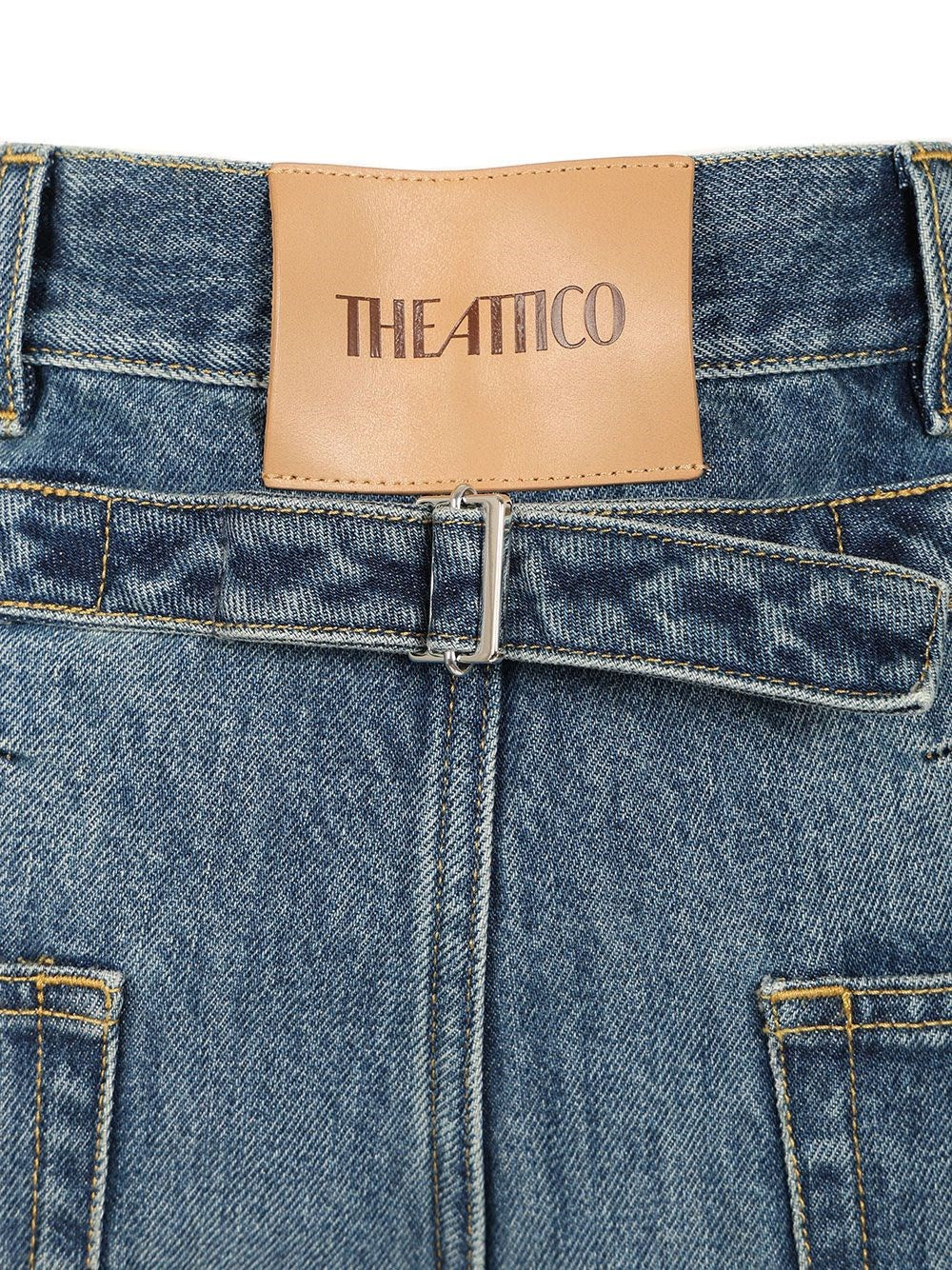 The Attico Women Denim Trousers THE ATTICO