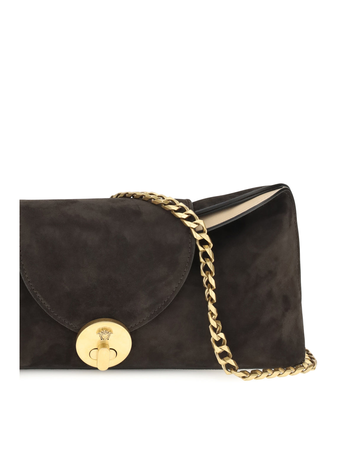 Versace Women Vivian Suede Pouch