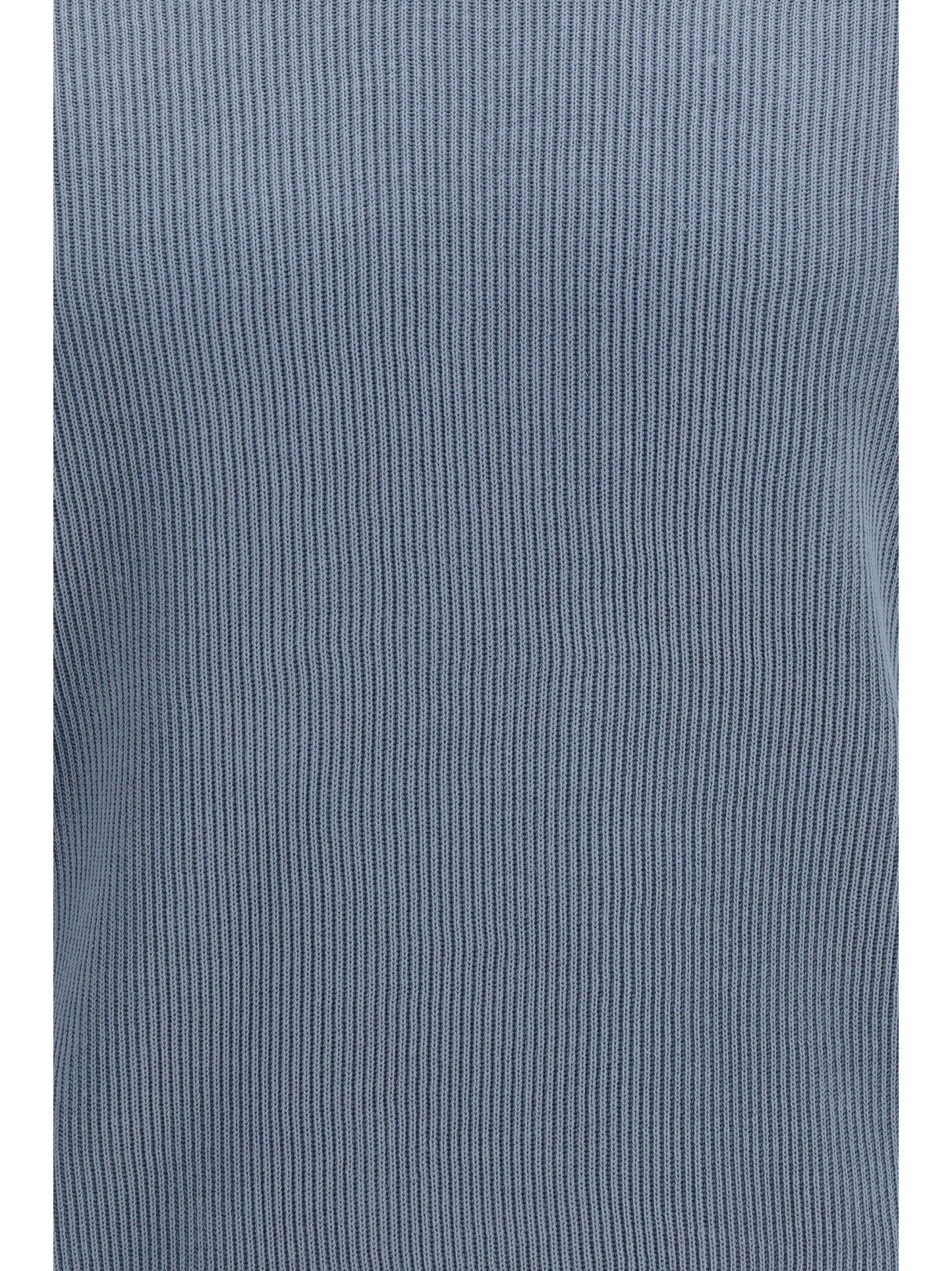 Brunello Cucinelli Men Cotton Ribbed Polo BRUNELLO CUCINELLI
