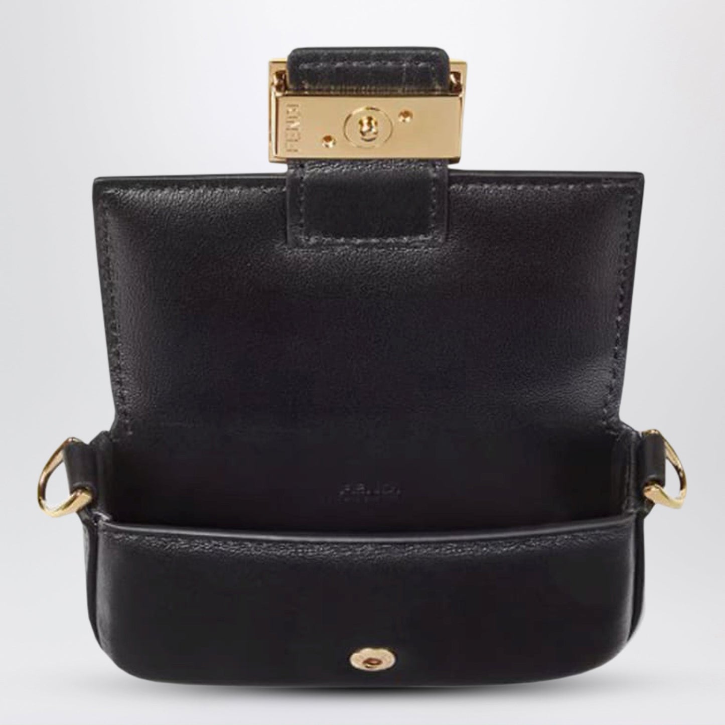 Fendi Nano Baguette Charm Black Women FENDI