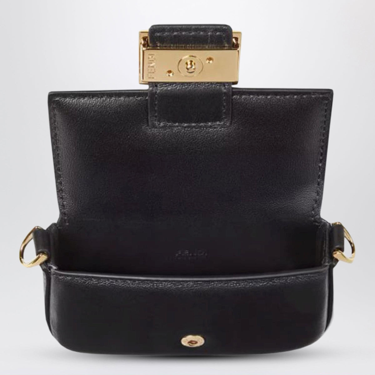 Fendi Nano Baguette Charm Black Women FENDI