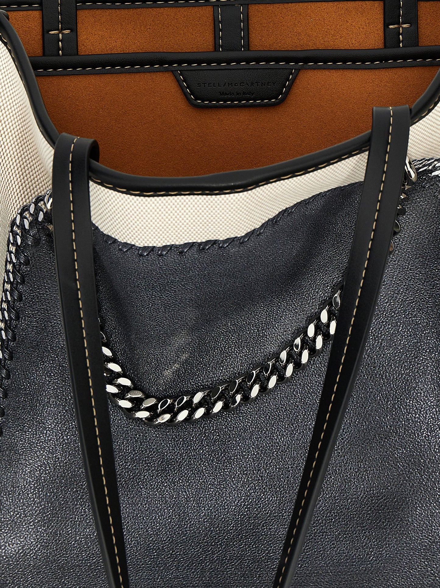 Stella Mccartney Women Stella Mccartney Women 'Trompe L'oeil Print On' Shopping Bag STELLA MCCARTNEY