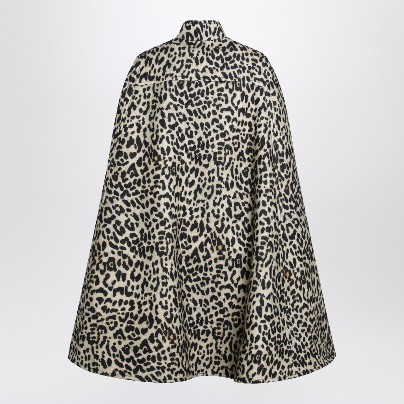Valentino Animal-Print Wool Cape Women VALENTINO