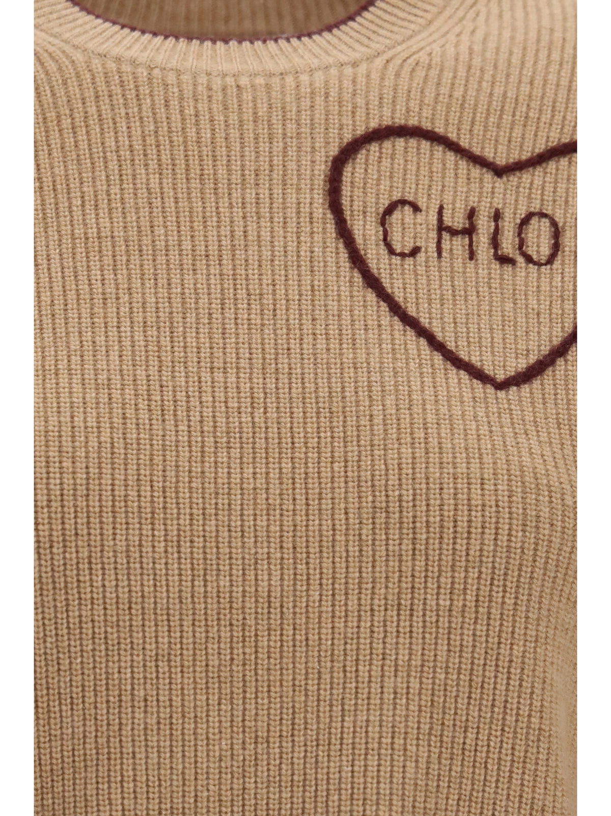 Chloé Women Heart-Logo Sweater