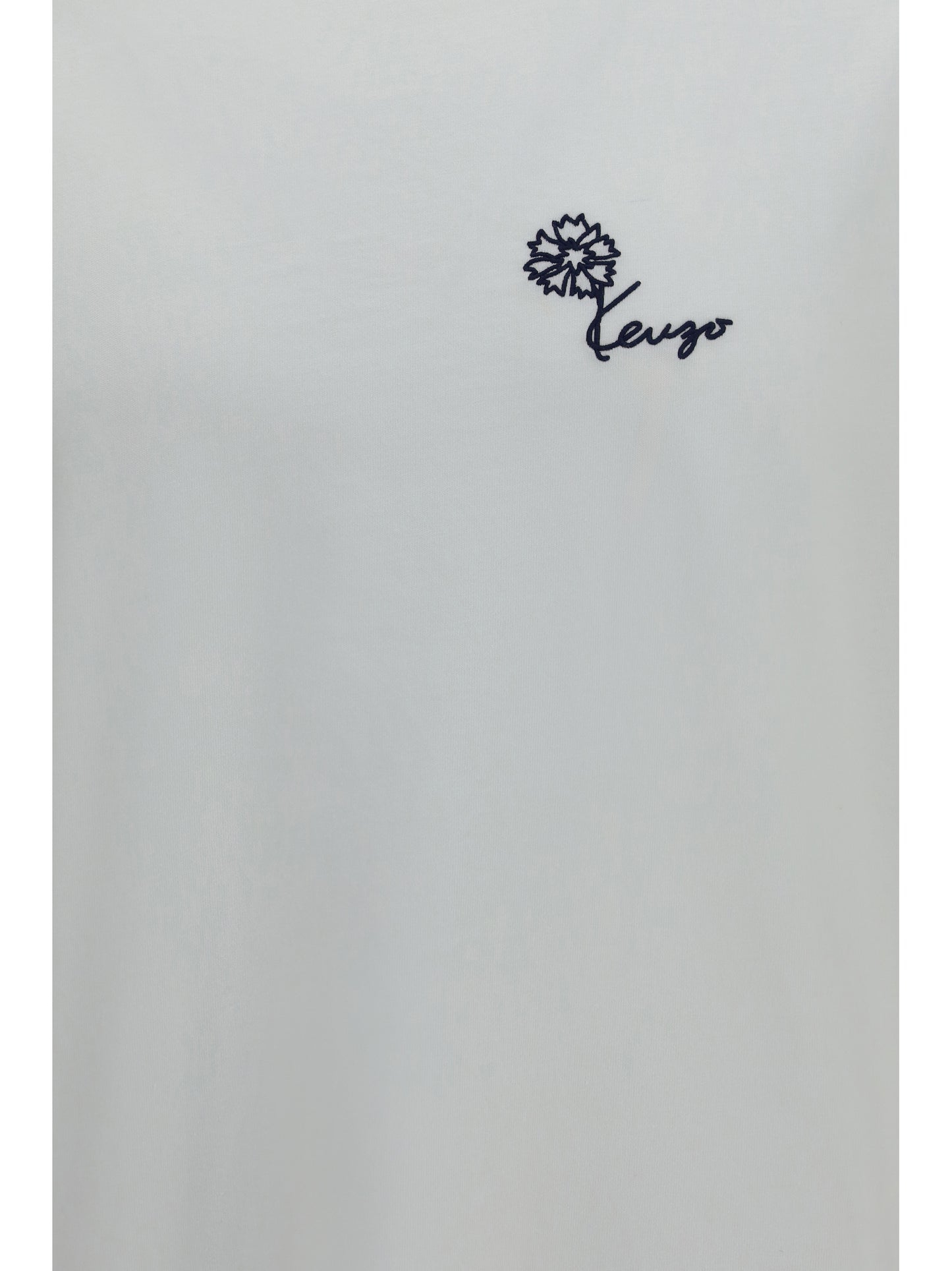 Kenzo Men Kenzo Tulip Embroidered Cotton T-Shirt KENZO