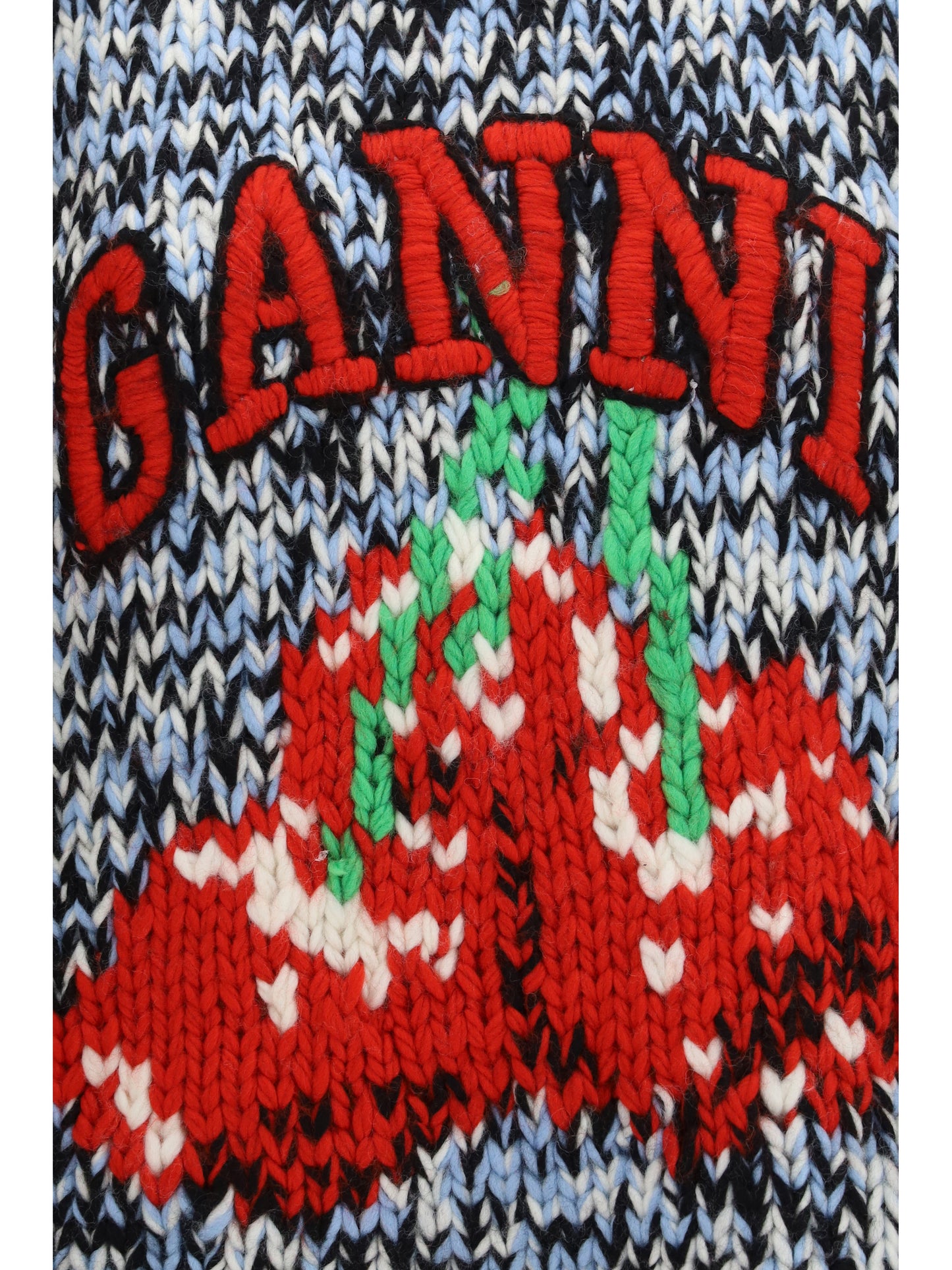 Ganni Women Wool Cherry Vest GANNI
