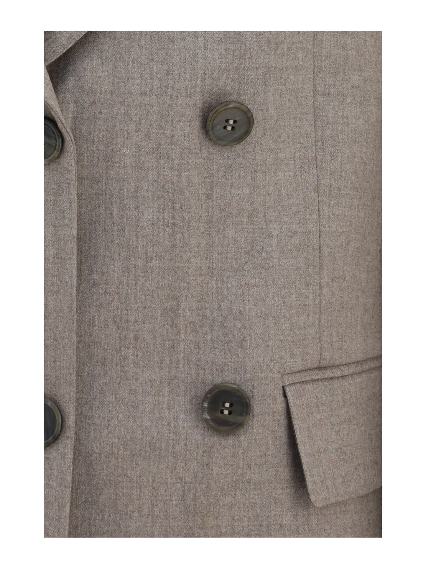 P.A.R.O.S.H. Women Virgin Wool Double-Breasted Blazer P.A.R.O.S.H.