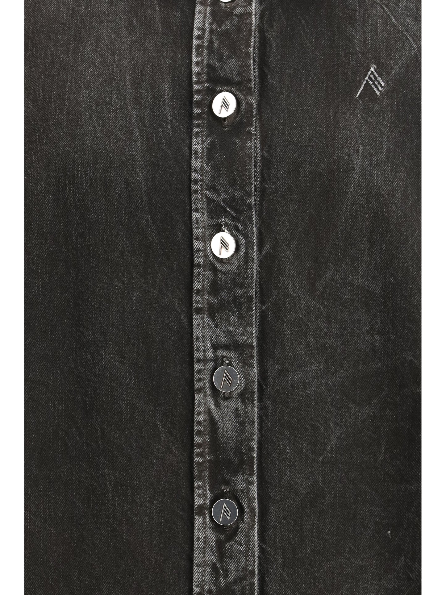 The Attico Women Denim Shirt THE ATTICO