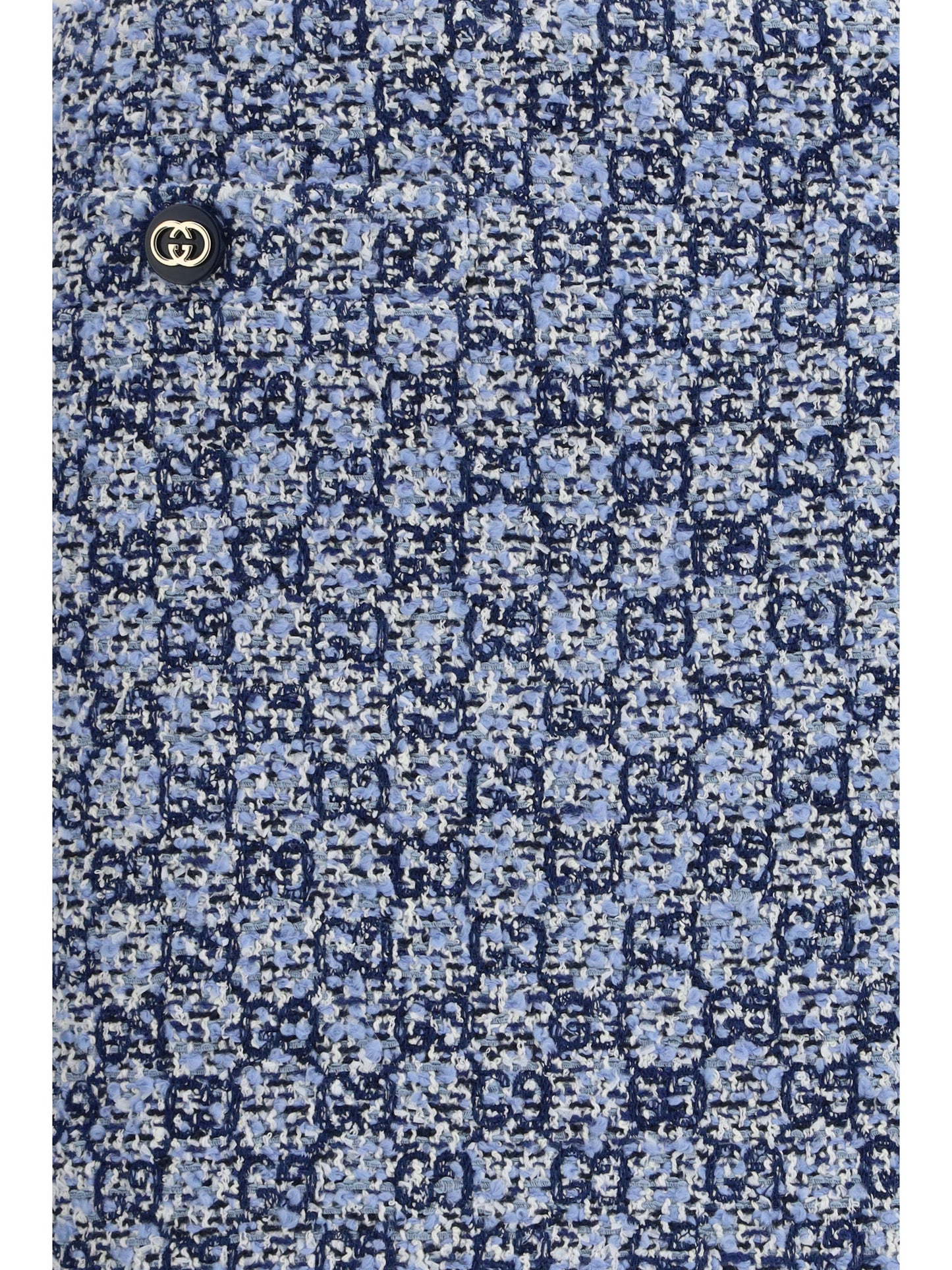 Gucci Women Gg Tweed Skirt GUCCI