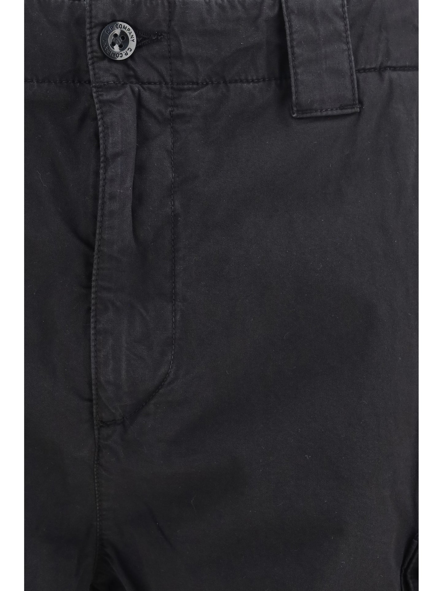 C.P. Company Men Cotton Gabardine Bermuda Shorts C.P. COMPANY