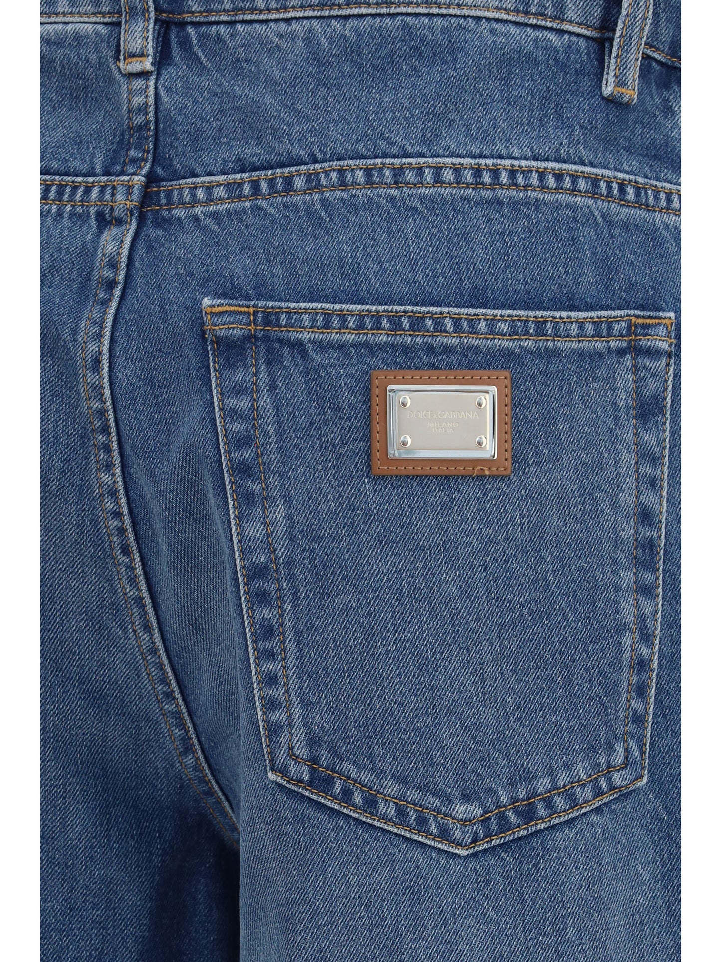 Dolce & Gabbana Women Straight-Leg Five-Pocket Jeans DOLCE & GABBANA