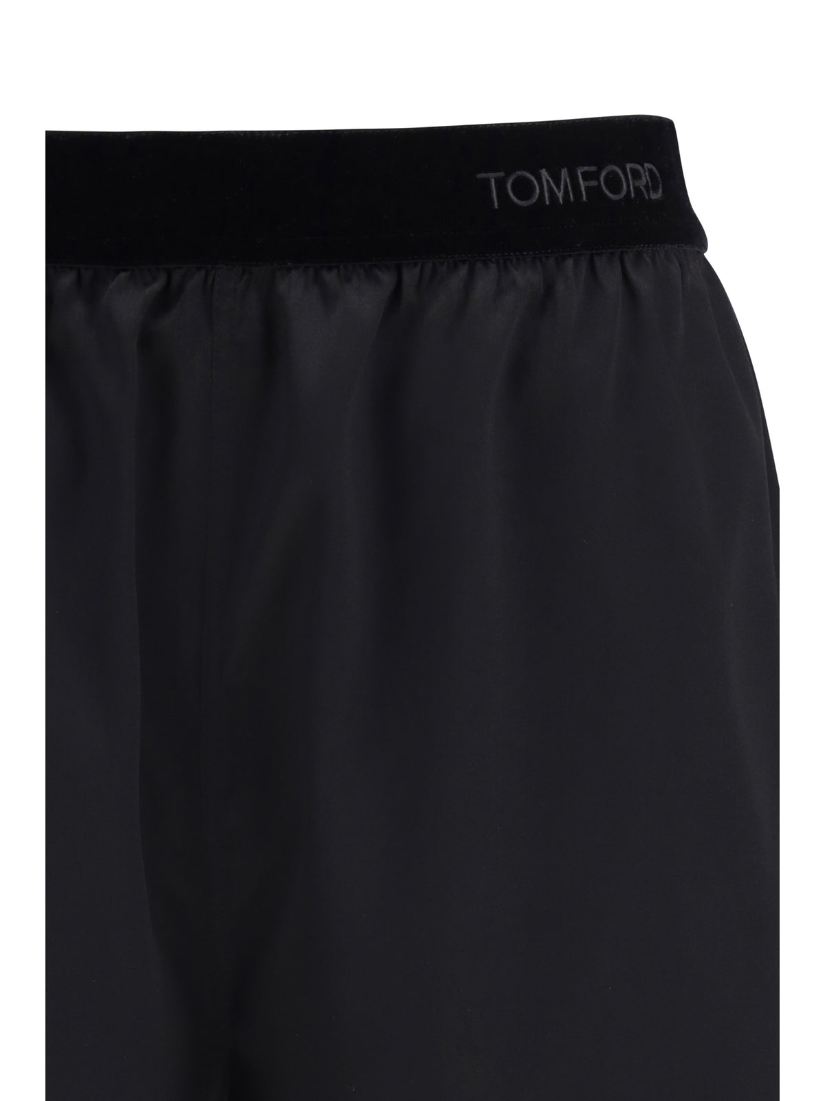Tom Ford Women Stretch Silk Satin Pj Shorts TOM FORD