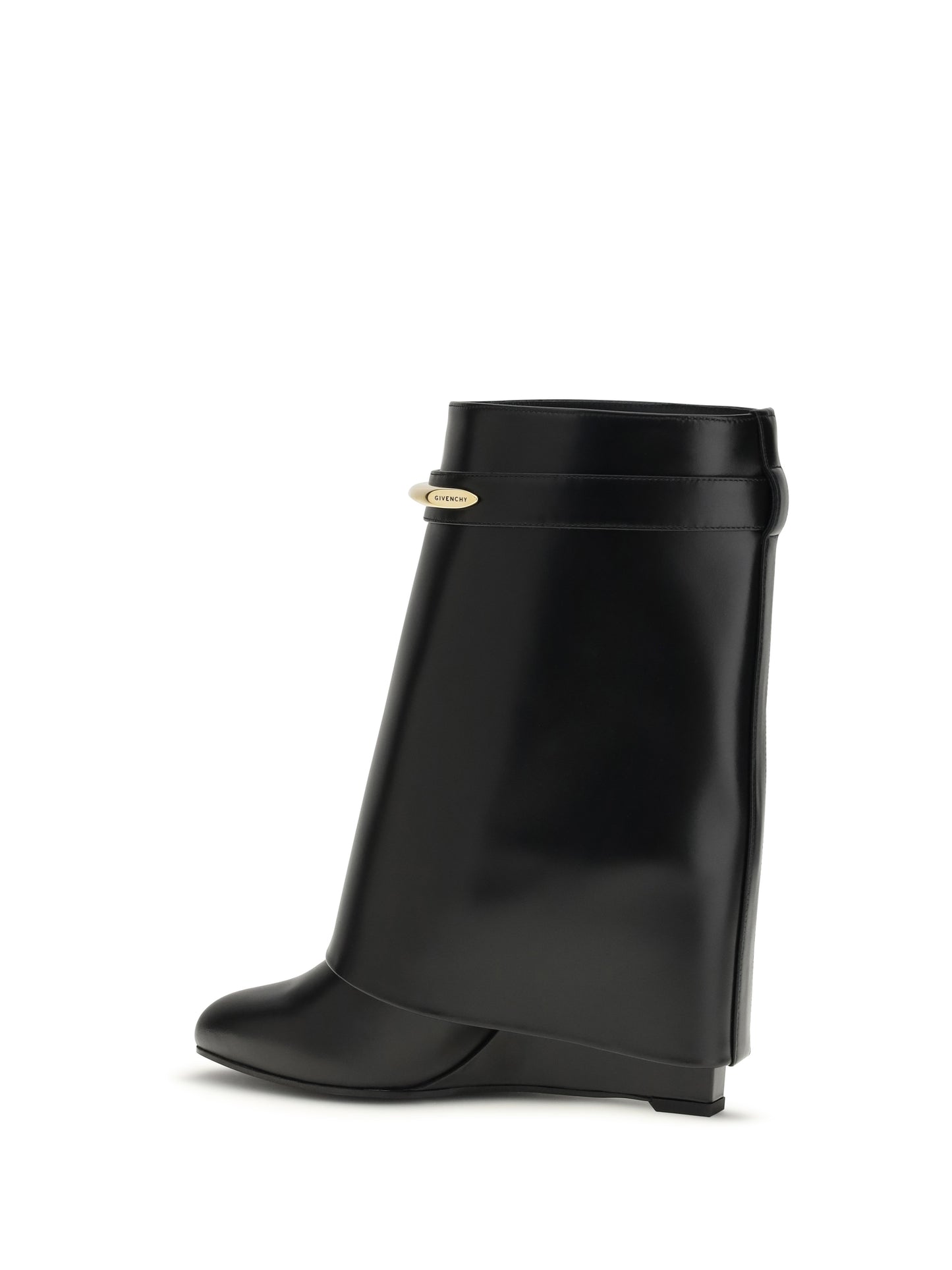 Givenchy Women Leather Shark Ankle Boots GIVENCHY